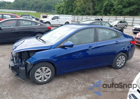 2017 Hyundai Accent Se из США, поврежденный, VIN KMHCT4AE9HU255512